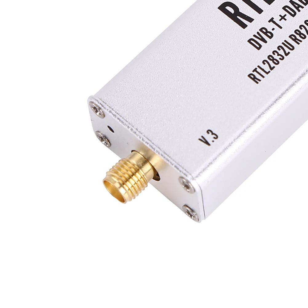 RTL-SDR Receiver 0.1MHz-1.7GHz TCXO Software Defined High Stability Radio Noise Rreduction SDR RTL2832U R820T2 Chip | Электроника