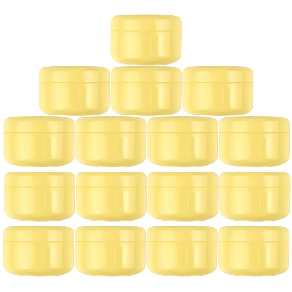 

24pcs 10g 20g 30g Empty Small Plastic Pot Jars with Lids and Inner Liners | Empty Lotion Containers/Travel Cream Containers