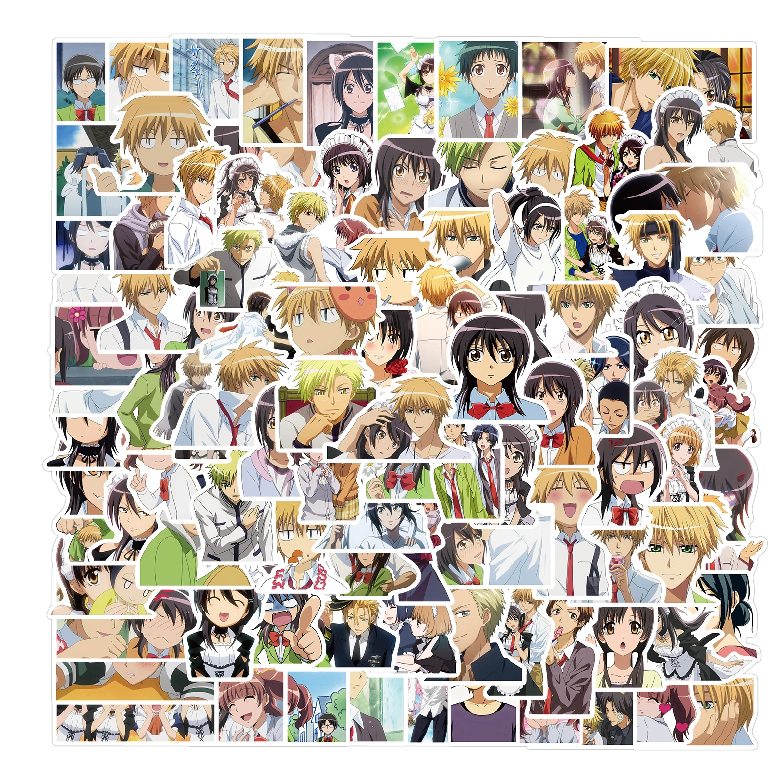 

10/50/100pcs Anime Maid Sama Stickers Aesthetic Cartoon Graffiti Stickers For Suitcase Suitcase Waterproof DIY Decals