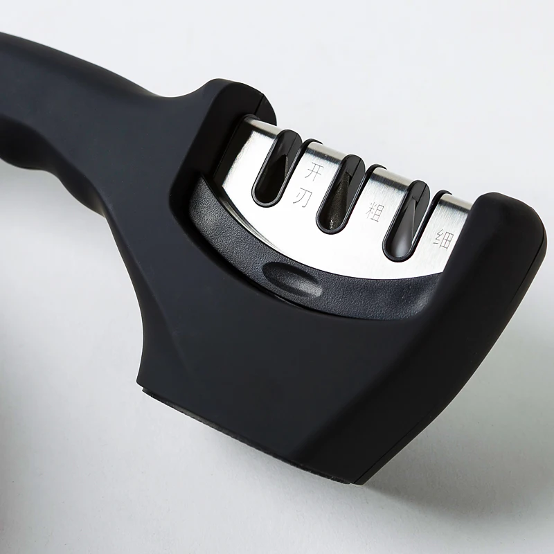 3 ступенчатая точилка для кухонных ножей профессиональный точильный камень