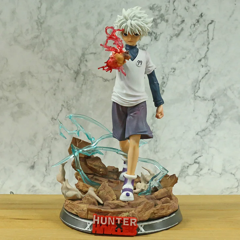 HUNTER X Killua Zoldyck ПВХ фигурка Коллекционная модель игрушки Brinquedos Фигурки|Игровые