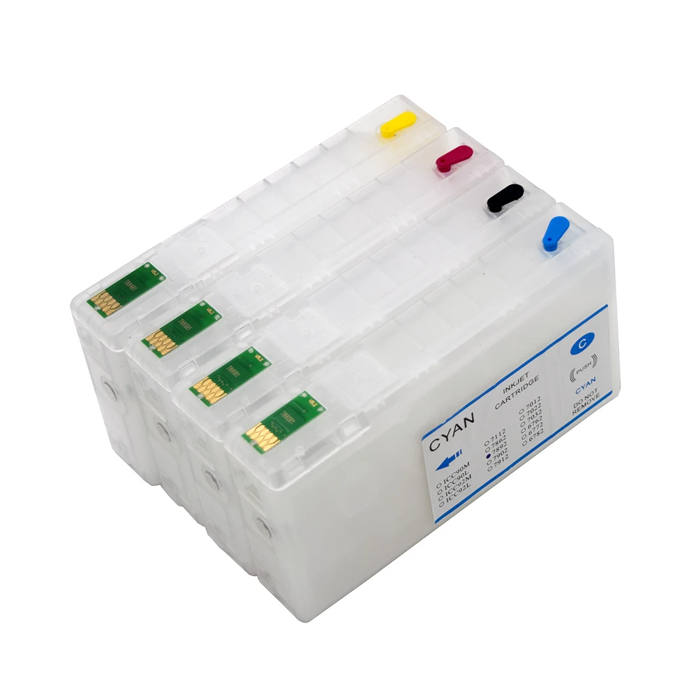 Картридж с чернилами T788 T7881-T7884 для принтера Epson WF-4630 WF-4640 WF-5110 WF-5190 WF-5620 WF-5690 |