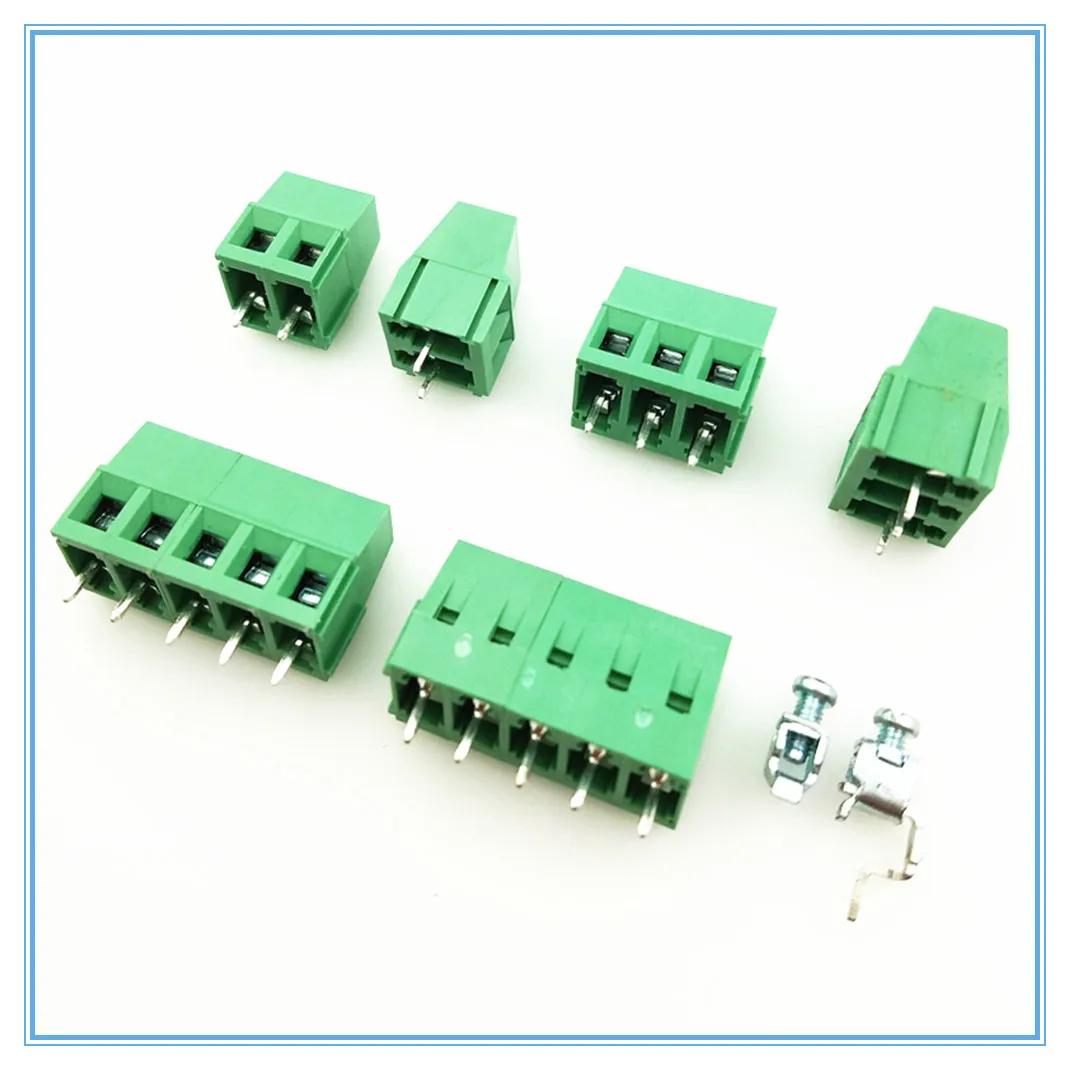 T-Best In Aliexpress promotion 10pcs 2/3 Pole 5mm Pitch PCB Mount Screw TermInal Block 8A 250V | Строительство и ремонт
