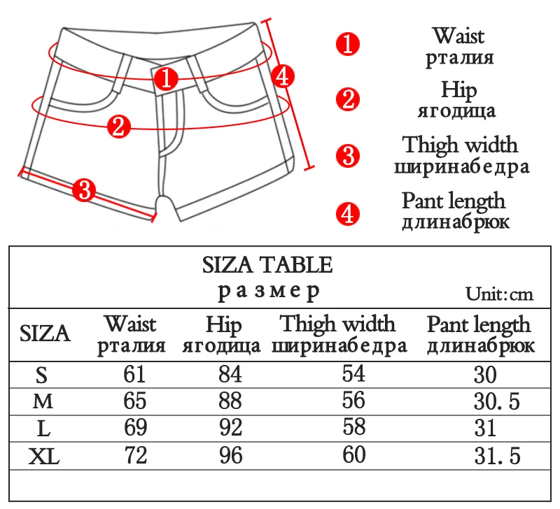 

Women Short Jeans Wide Leg Denim Shorts White Denim Ripped High Street High Waist Summer Hot Jeans Shorts Ladies Hipster