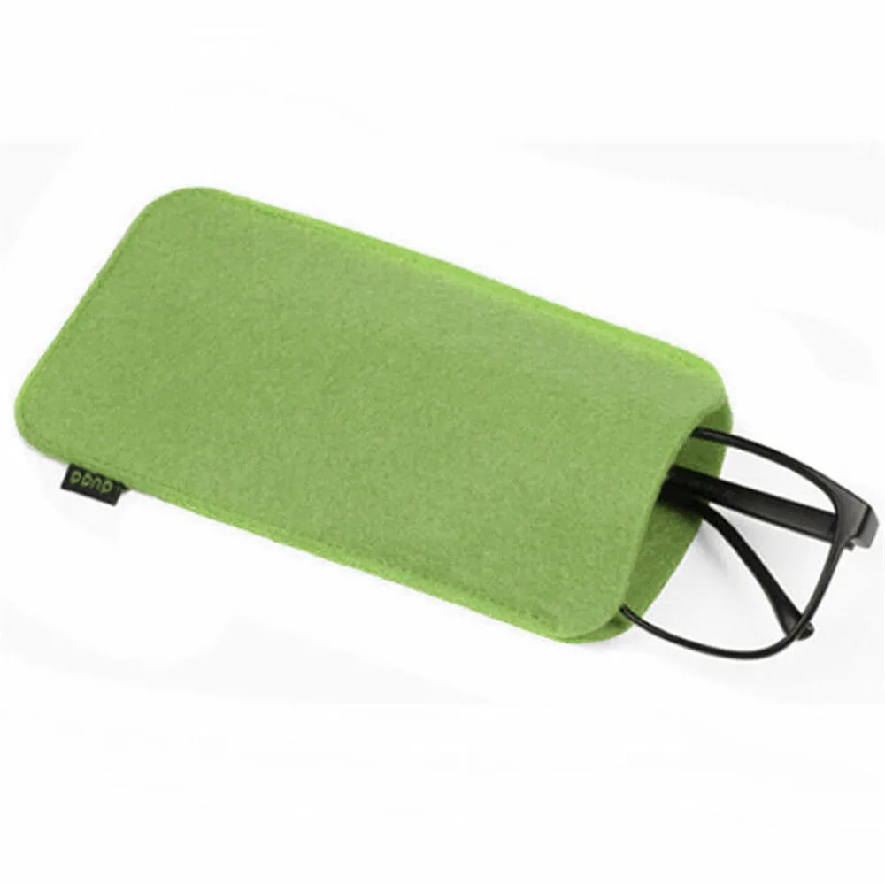 Популярный полезный мягкий войлочный Чехол для очков футляр сумка макияжа