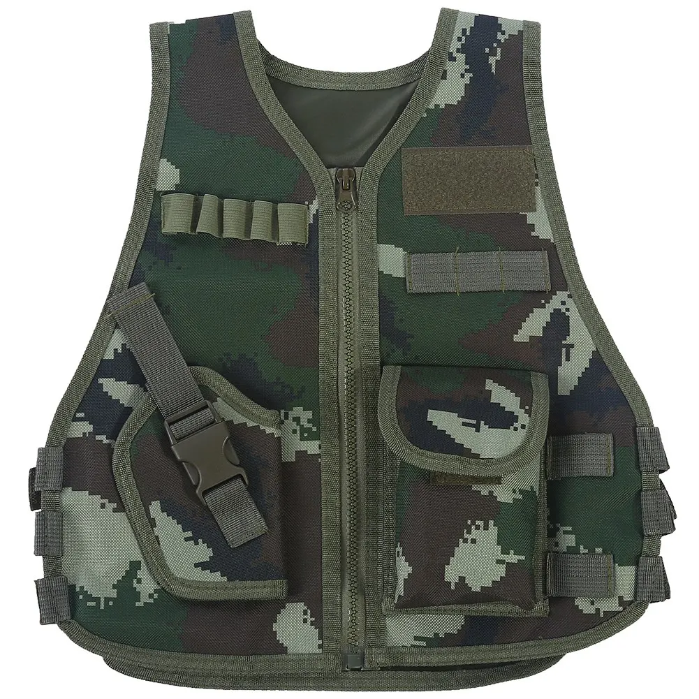 

Children Camouflage Vest with Multi Pocket for Combat Outdoor Hunting Game Children Children Children Children Children Children
