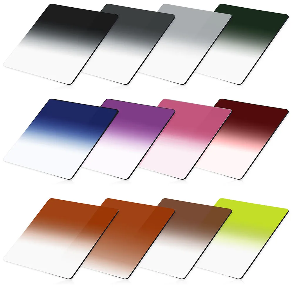 Градиентный фильтр полезные аксессуары для камеры цветной набор фотосъемки