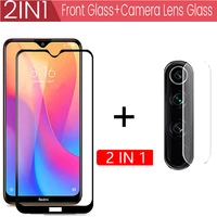 2 in 1 camera glass for xiaomi redmi note 9s 9 pro max screen protector tempered glass on xiomi redmi note 8t 8 t lens film remi