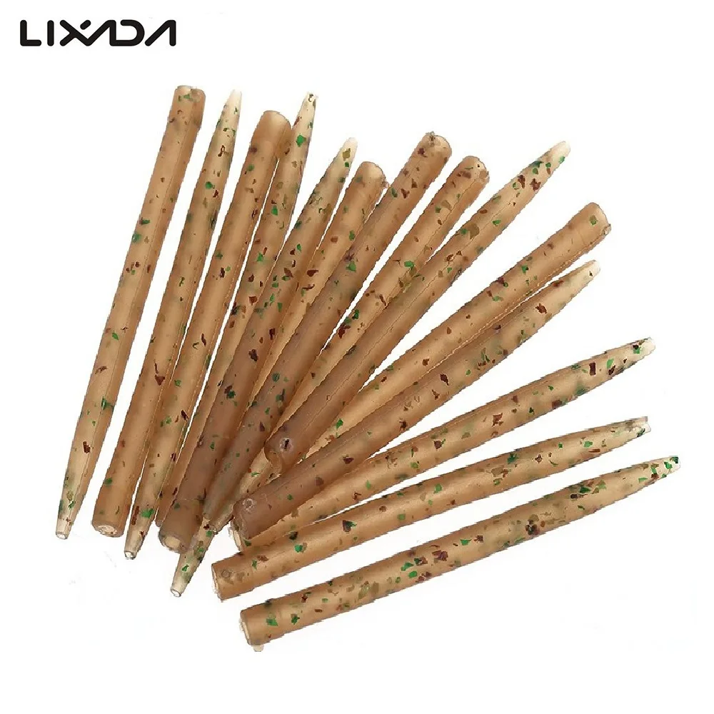 100 шт 38 мм противозапутывающиеся резиновые рукава соединяются с рыболовным