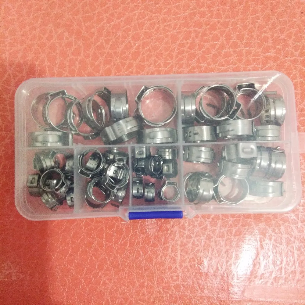 60 шт. зажимы для шлангов из нержавеющей стали | Обустройство дома