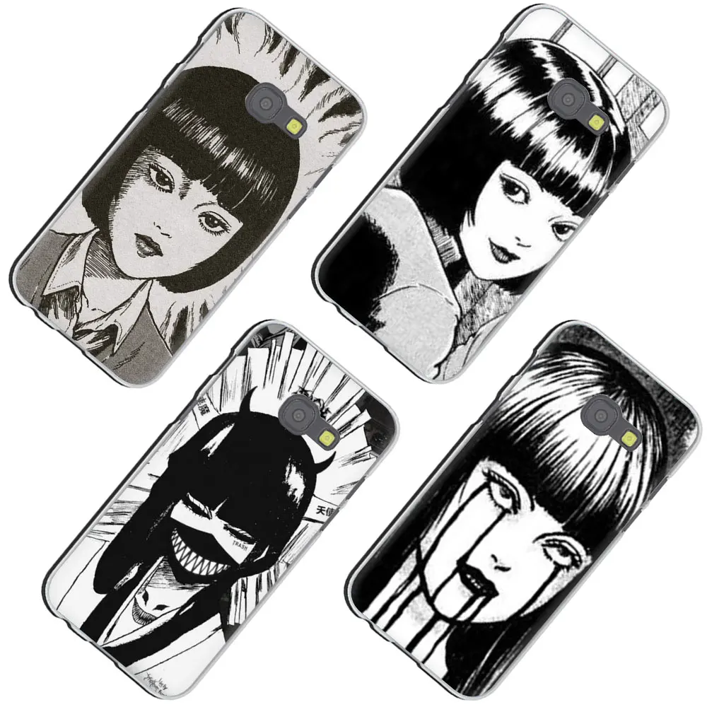 Жесткий чехол для телефона с ужасным комиксом junji ito Tomie Tees Samsung Galaxy J2 3 5 Prime J 2017 EU J6 J7