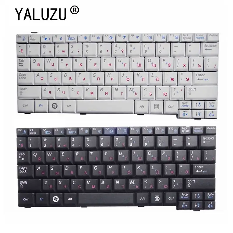 YALUZU Новая русская клавиатура для ноутбука Samsung NC10 ND10 N108 NC310 N110 NP10 N128 N140|Клавиатуры