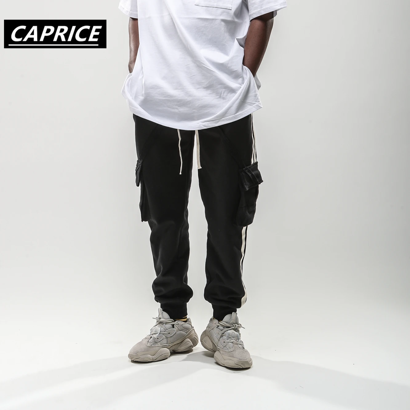 Брюки-шаровары с карманами CAPRICE повседневные мешковатые спортивные брюки в стиле