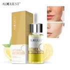 Сыворотка для лица AuQuest с витамином C, устройство для ухода за кожей лица, против веснушек, удаления темных пятен, сияющая кожа