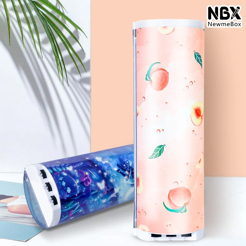 Механический кодовый замок пенал школьный Newmebox Quicksand канцелярия пеналы И мило