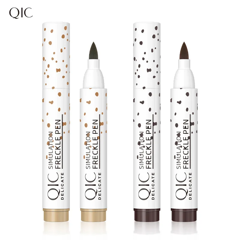 

QIC freckle pen simulation face make-up water activated eyeliner water proof eyeliner