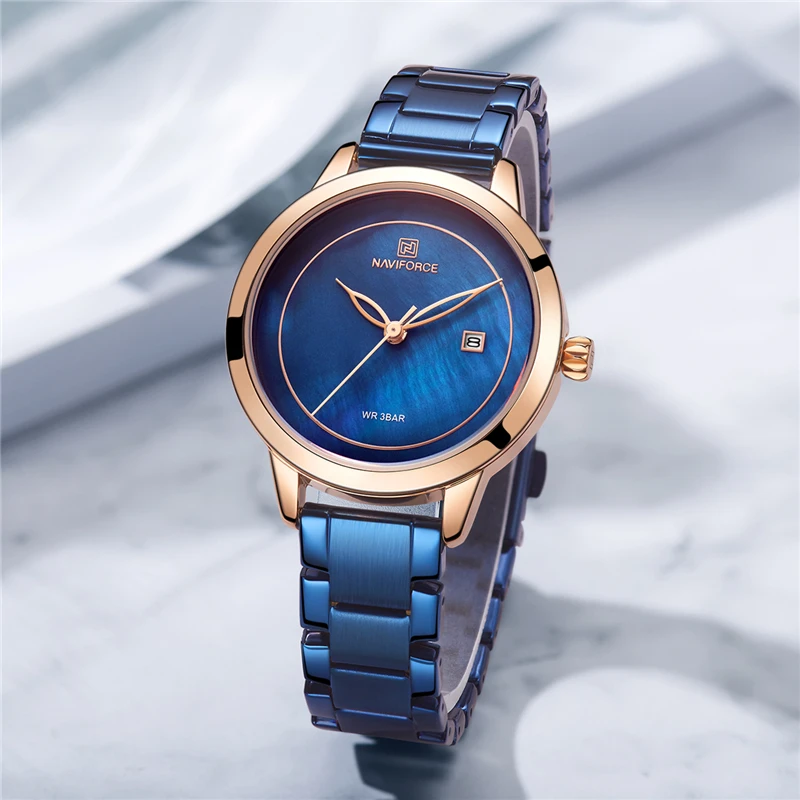 NAVIFORCE Ladies Brand Luxury Women Watches Waterproof Fashion Womenes Gift For Wife Watch Quartz Wrist Relogio Feminino | Наручные часы