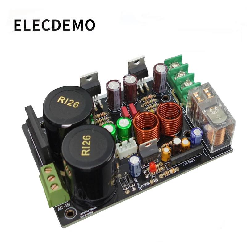 Версия GC LM1875 нижнее искажение и более звуковая версия готовая Плата