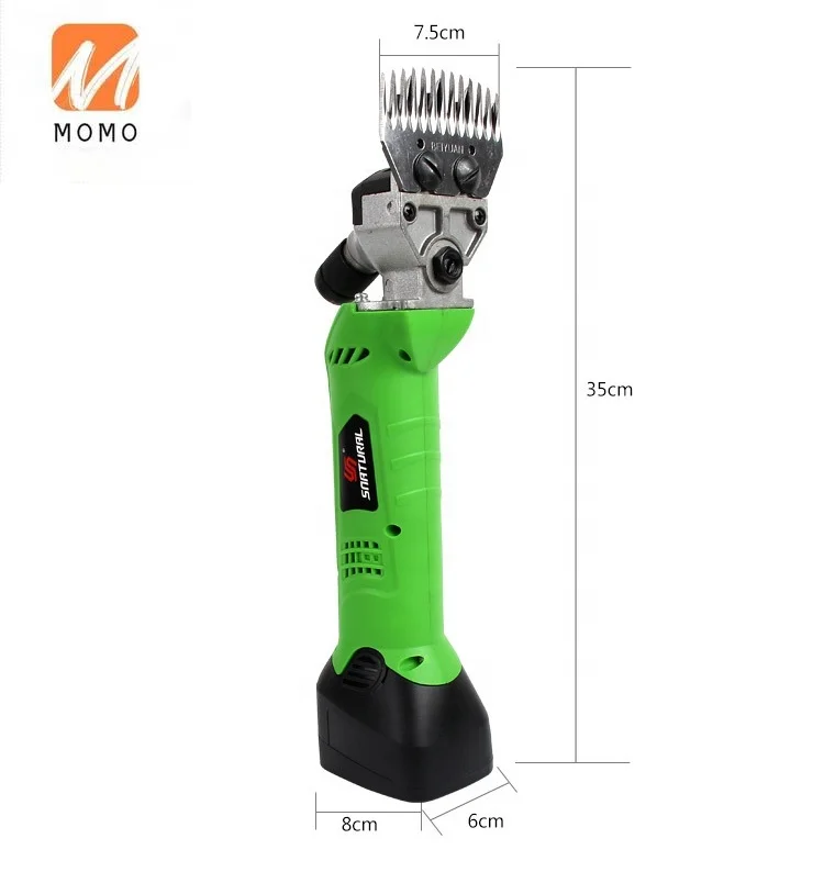 

Portable Rechargeable Farm Electric Sheep Shears Goat Clippers DC12V Animal Shearing Clipper Shave Grooming Wool Machine