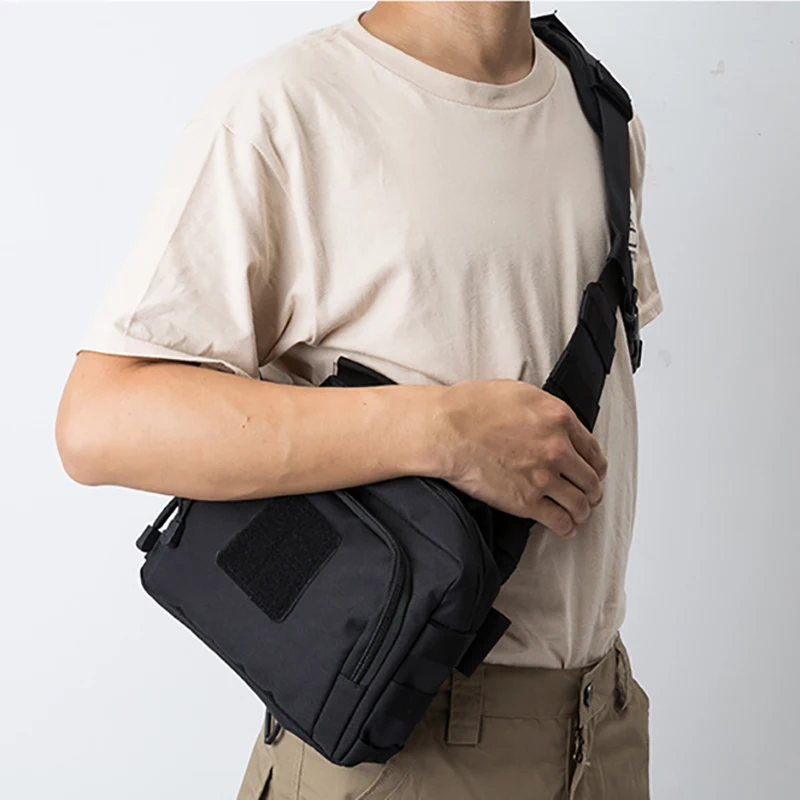 Тактический Слинг-Сумка военный страйкбол Молл рюкзак армейский штурмовый