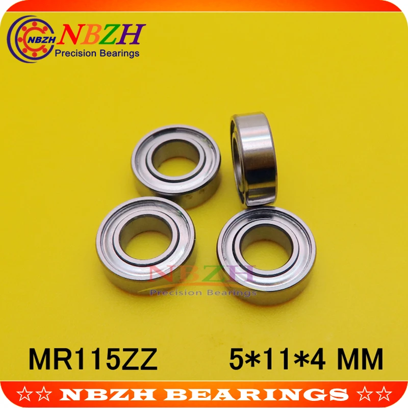 10 шт. шарикоподшипники MR115ZZ SMR115ZZ 5x11x4 мм глубокий паз MR115/MR115 2RS/10 шт./партия MR115ZZ|zz| |