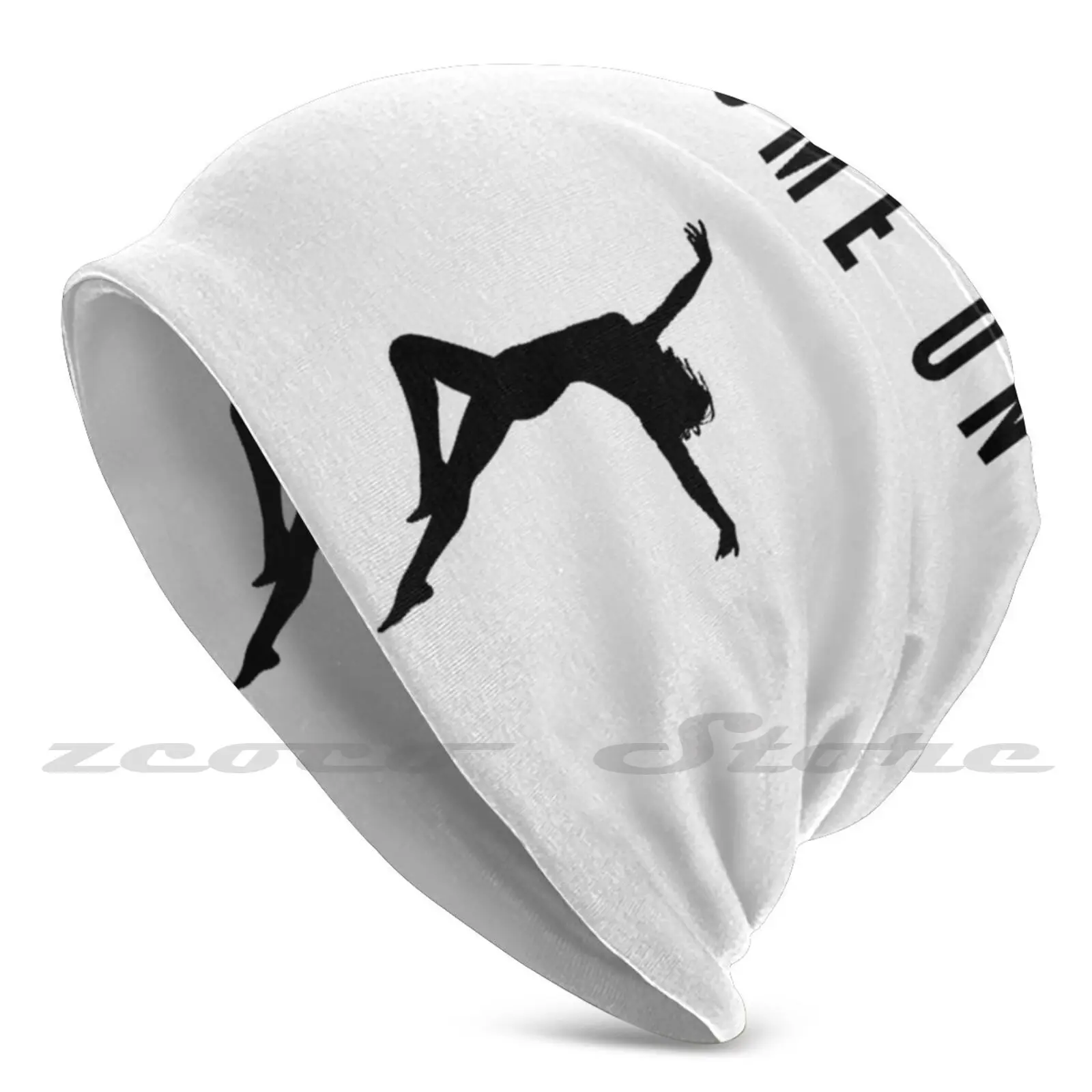 Вязаная шапка с углублением мягкая эластичная для занятий спортом на открытом