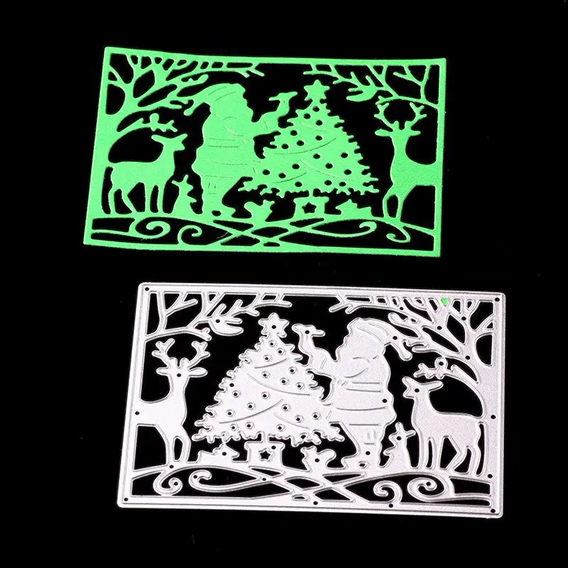 Металлические штампы сделай сам в стиле Санта Клауса модель ножа для