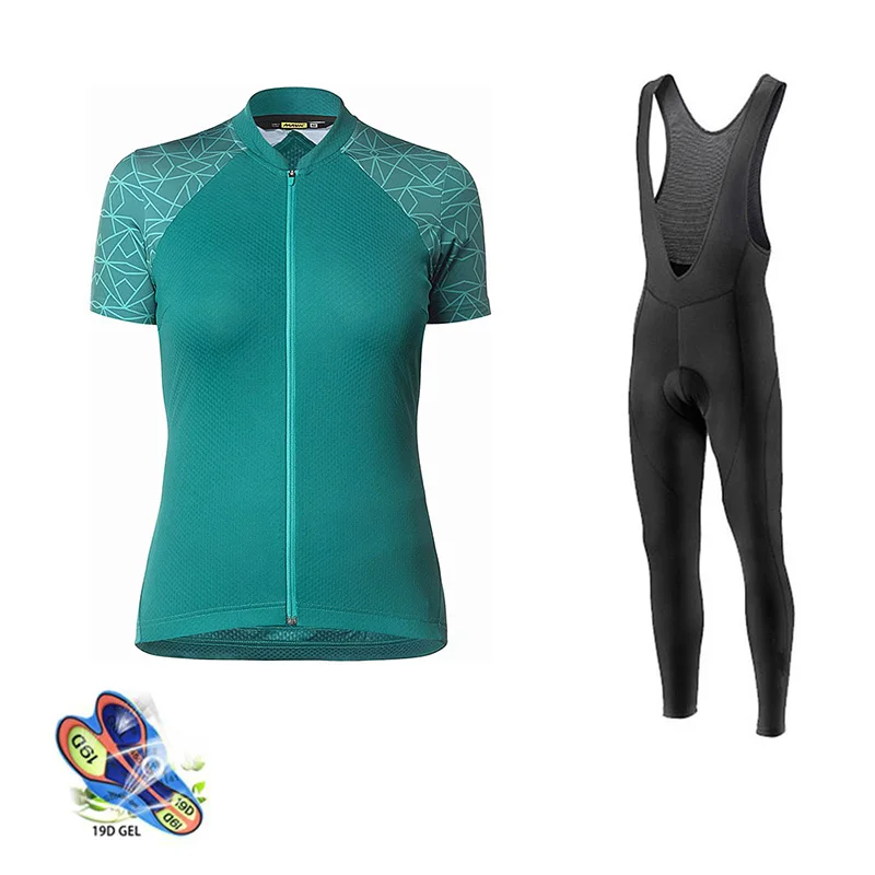 Женский спортивный костюм Mavic профессиональный для велоспорта с коротким