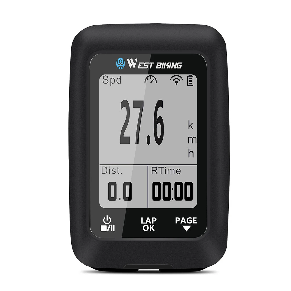 

WEST BIKING GPS Bike Computer Speedometer Waterproof Road Bike MTB Bicycle Bt ANT+ Backlight Wireless Cycling Computers
