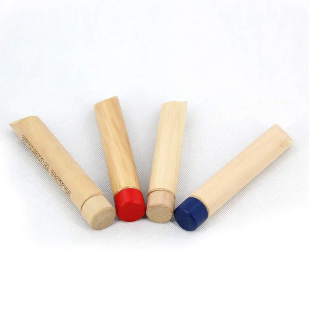 

3PCS Children Wooden Whistles Voice Change Push-Pull Flutes Blowing Musical Instruments Early Education Toys