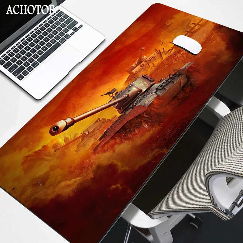 

Large Anti-slip World of Tanks Mouse Pad Gamer Gaming Mousepad Keyborad Mouse Mat Carpet Locking Edge Mausepad for CSGO WOT DOTA