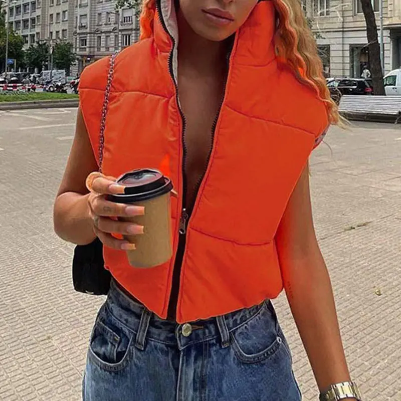 Женская хлопковая куртка с воротником стойкой на молнии|Женские куртки| |