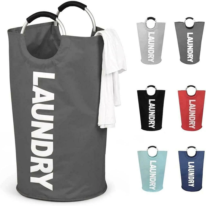 

Водонепроницаемая корзина для белья, рабочая корзина для белья, высокий складной мешок, органайзер для грязной одежды, портативный мешок дл...