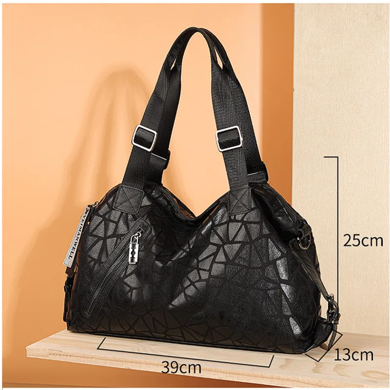 

Single shoulder bag handbag ms stone pattern high-capacity handbags women vogue of new fund of 2020 single shoulder bag