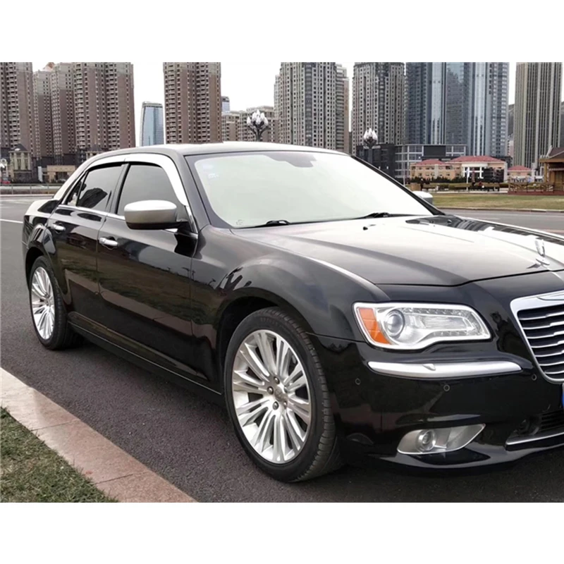 Козырек для окон Chrysler 300c козырек защита от солнца дождя внешний корпус 2011 2018