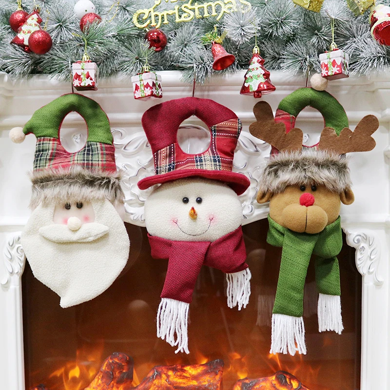 

Christmas Tree Pendant Cute Ornaments Hanging Decor for Family Christmas Decoration LBE