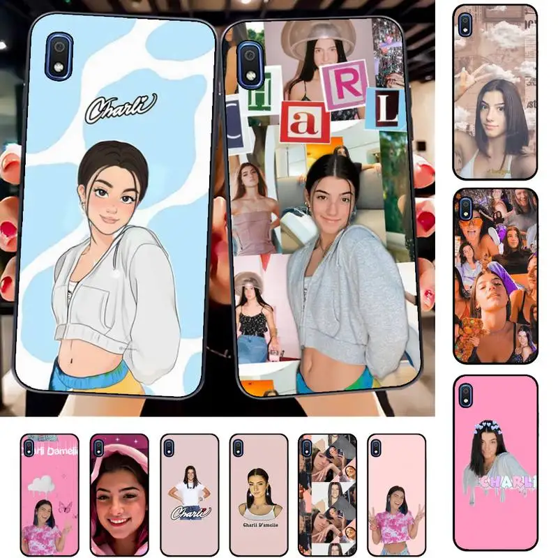 

Yinuoda Charli Damelio Phone Case for Samsung A51 01 50 71 21S 70 31 40 30 10 20 S E 11 91 A7 A8 2018