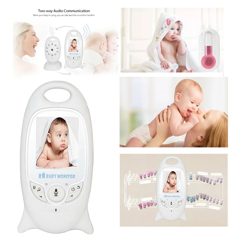 2 дюймов видео радионяня VB601 Беспроводная ip-камера инфракрасного ночного видения