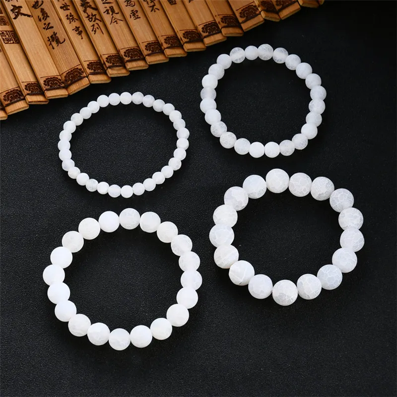 Браслеты из натурального камня для женщин модные украшения Регулируемый браслет Погодостойкий мужская ювелирные изделия Подарки Пульсерас Омбре на.