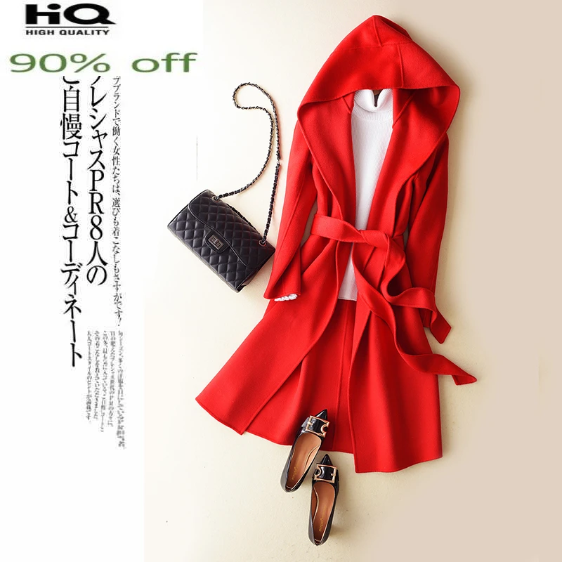 Элегантное зимнее пальто женская осенняя одежда 2022 Корейская двухсторонняя