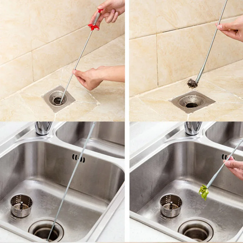 Труба для раковины в ванной комнате труба очистки труб удаление волос унитаз