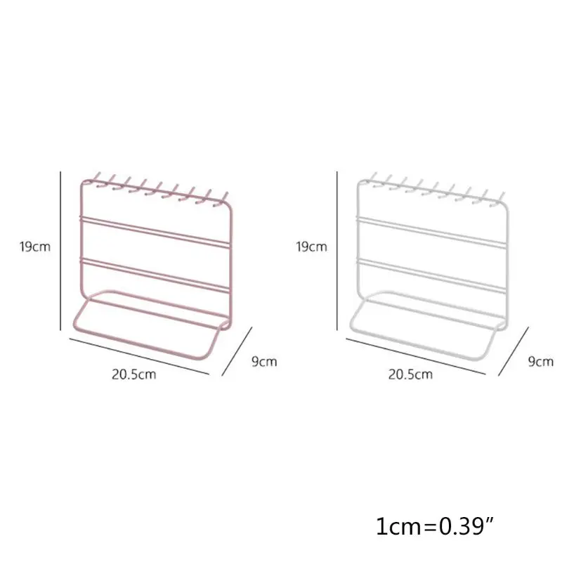 

Earrings Jewelry Stand Necklace Storage Holder Display Rack Metal Display Shelf