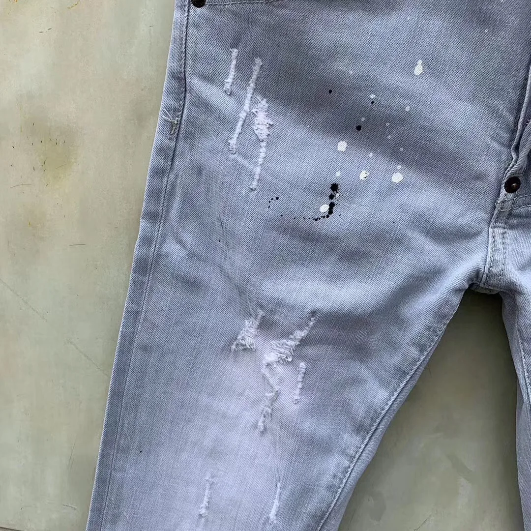 jeans for men denim classic,Authentic,DSQUARED2,Retro,Italian brand ,Women/Men Jeans,locomotive,Jogging jeans,DSQ9103