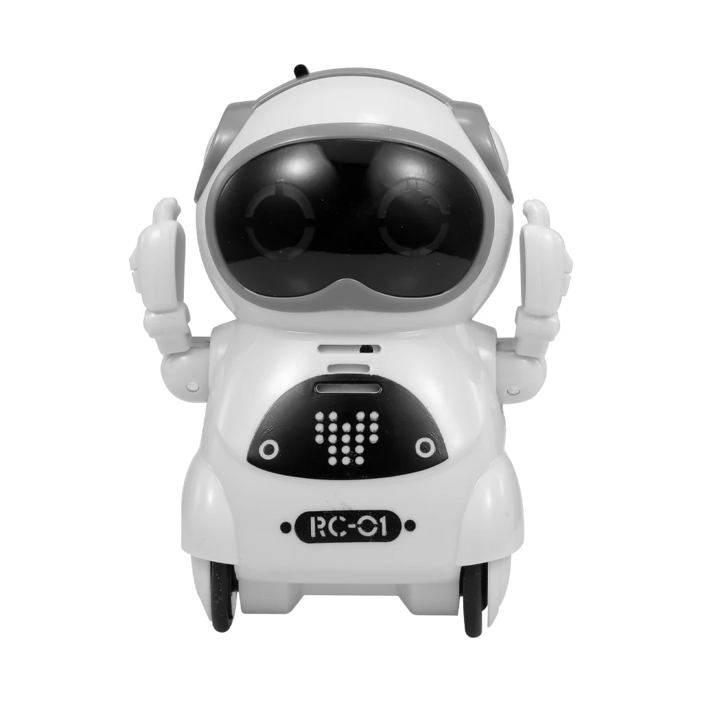

Vector Robot RC Intelligent Interactive Pocket Go Talking Dialogue Mini Voice Recognition Record Singing Dancing Tell Story Toy