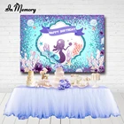 Фотофоны для фотостудии с блестками фиолетовая Мятная Русалка