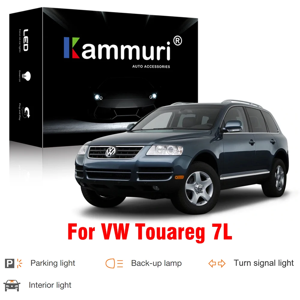 Светодиодная наружная лампа Canbus для салона VW Volkswagen Touareg 7 л светодиодный