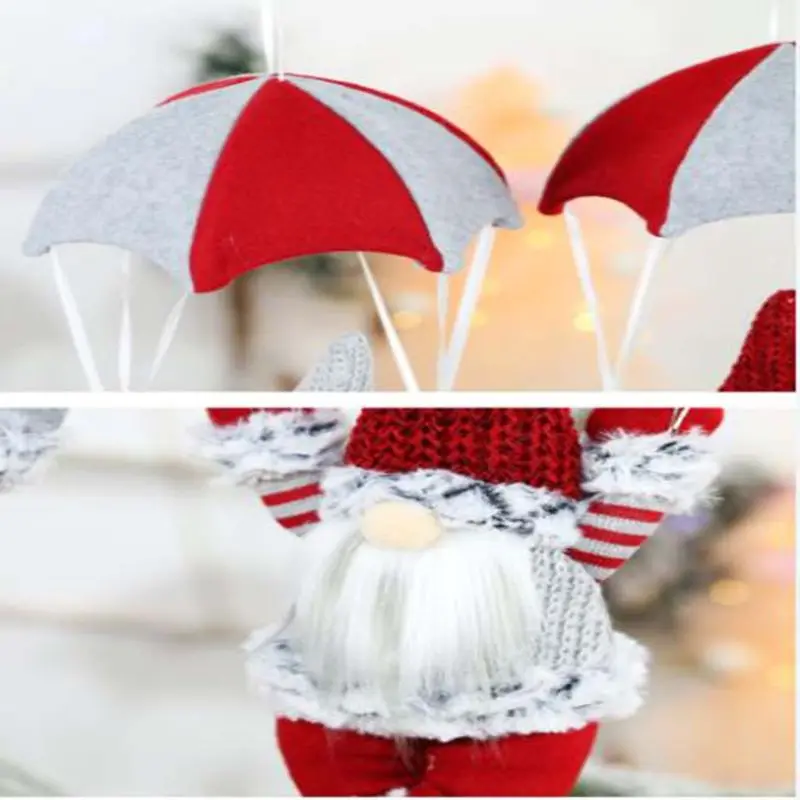 Рождественский шведский гном парашют подвески подвесные украшения