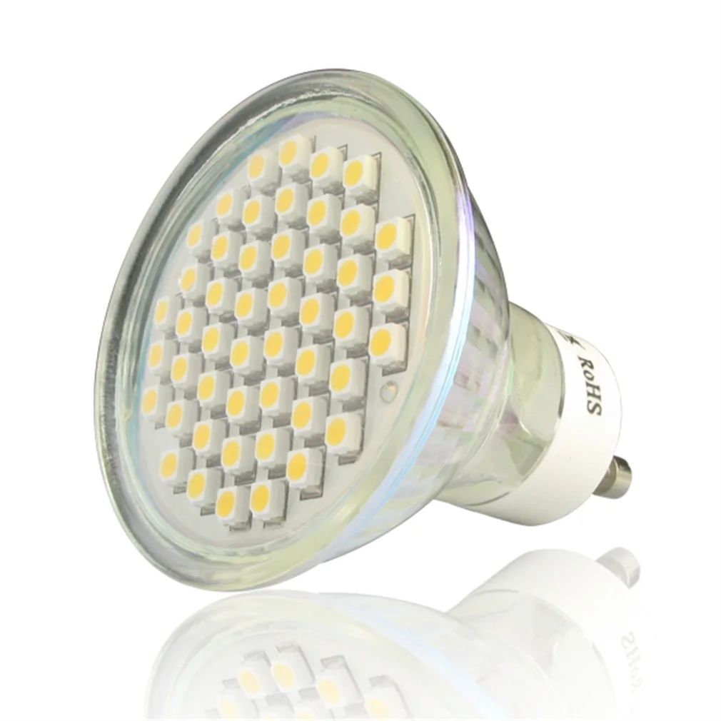 Высокая яркость распределения тепла Non Dimmable10 x GU10 3 6 W 48 SMD3528 Светодиодный точечный