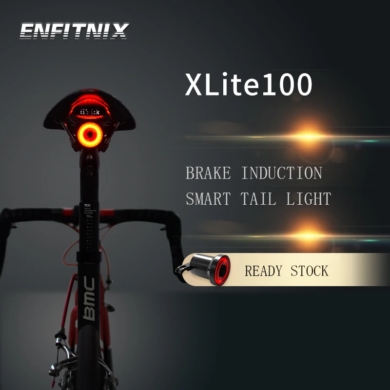 Enfitnix Xlite100 индукционный стоп сигнал умный задний светильник водонепроницаемый