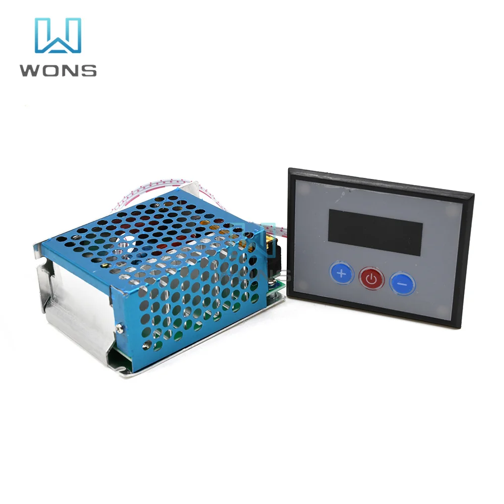 

Регулятор напряжения SCR с изолированным блоком питания, зуммером и инфракрасным пультом дистанционного управления, 4000 В переменного тока, 4 кВт, Вт